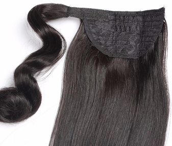 wholesale price virgin cuticle aligned hair full human hair ponytails for woman